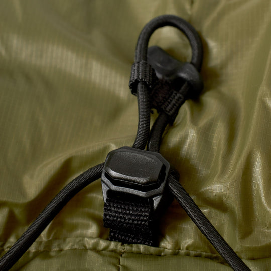 Color:Burnt Olive-Florence Pertex® Hooded Primaloft® Puffer