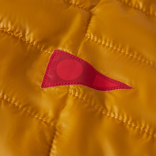 Color:Mustard-Florence Pertex® Hooded Primaloft® Puffer