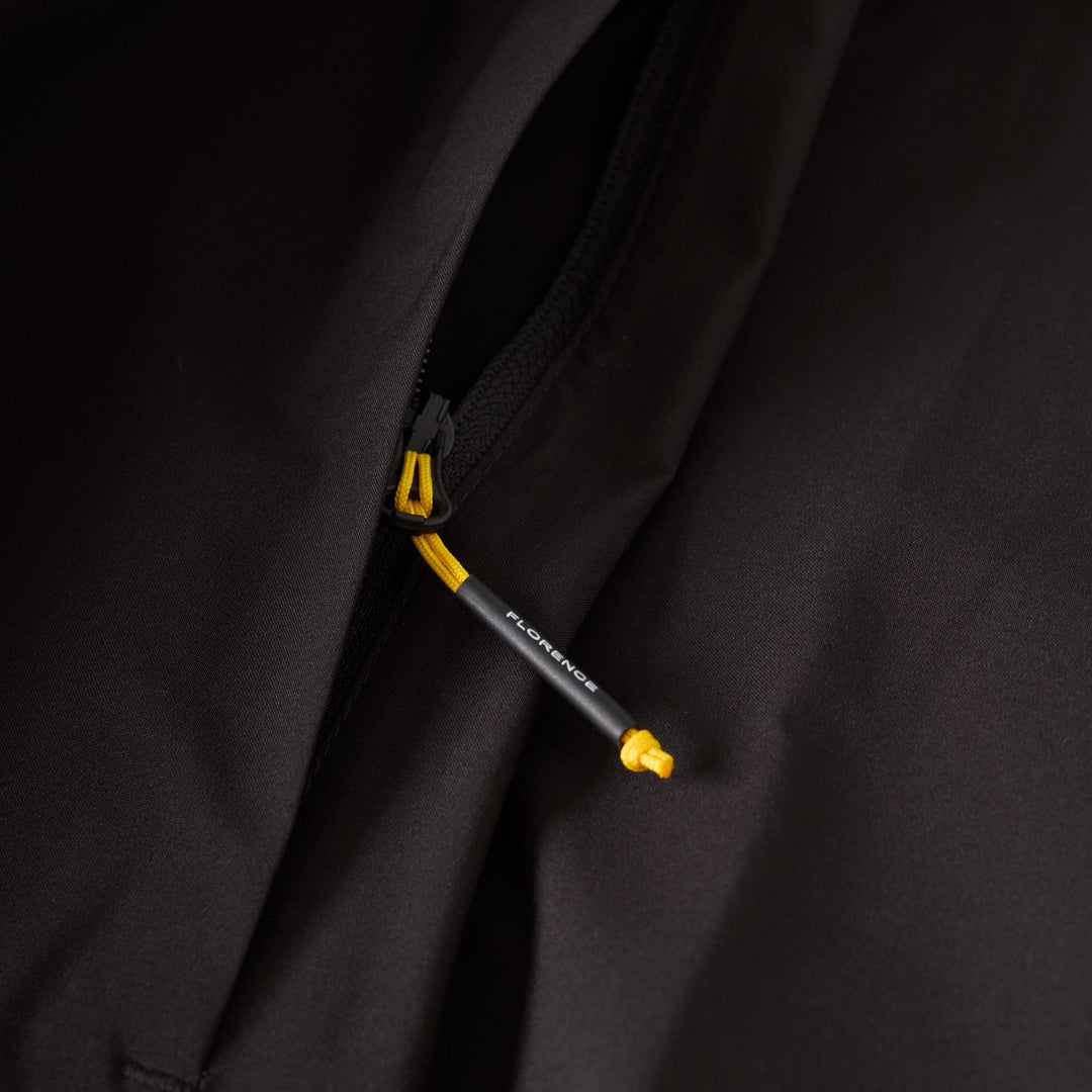 Color:New Black-Florence Rain Pro 2.5-Layer Waterproof Shell