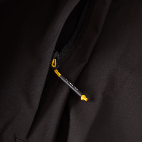 Color:New Black-Florence Rain Pro 2.5-Layer Waterproof Shell