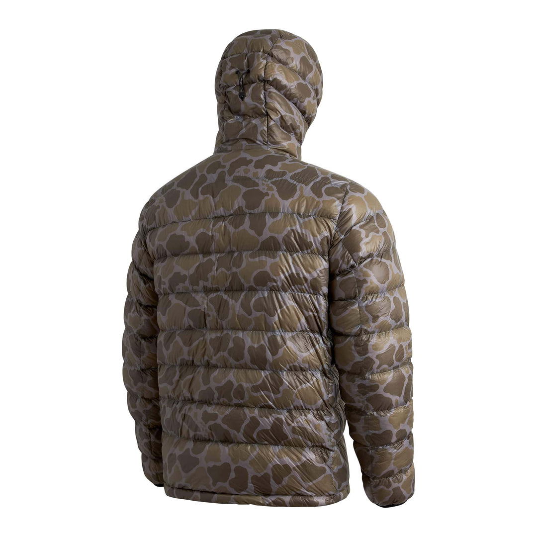 Color:Burnt Olive Camo-Florence Pertex® Hooded Down Puffer 