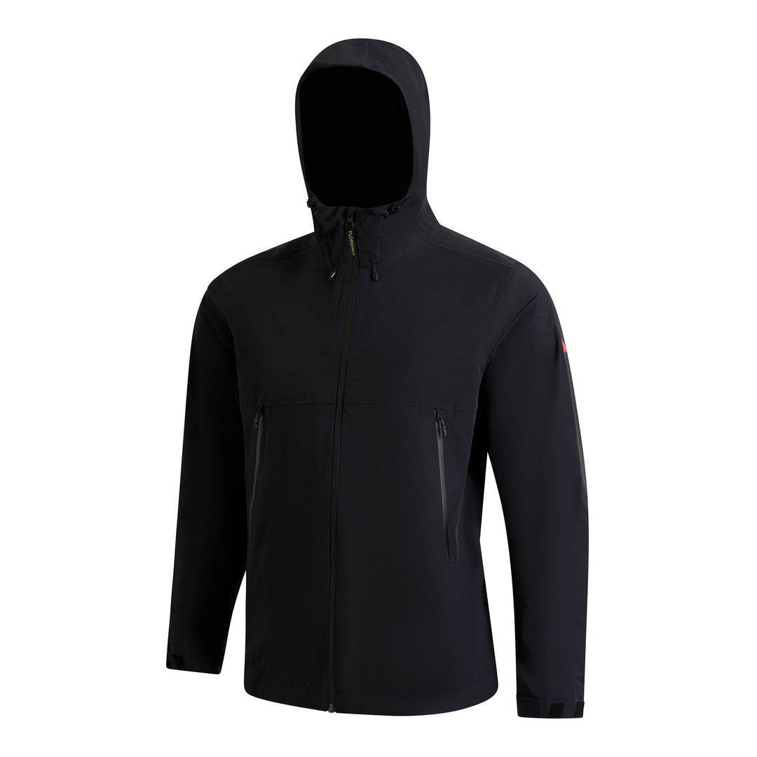 Color:Black-Florence Rain Pro 2.5 Layer Shell