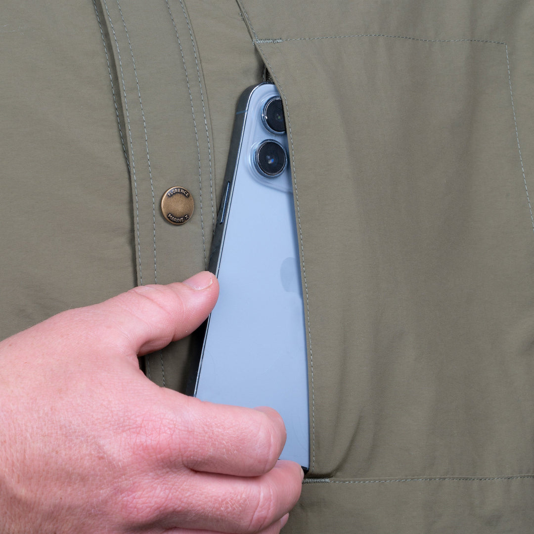 Color:Burnt Olive-Florence Wind Pro Utility Jacket -alt