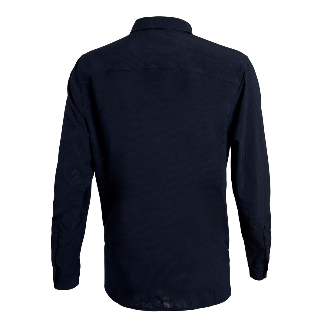 Color:Department Navy-Florence Airtex Expedition Long Sleeve Shirt