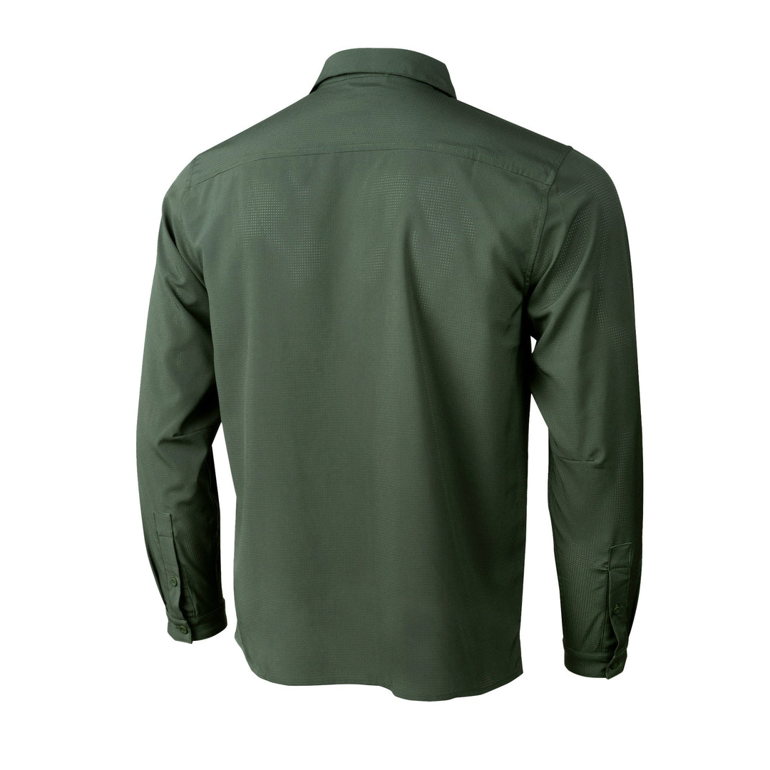 Color:Thyme-Florence Airtex Expedition Long Sleeve Shirt