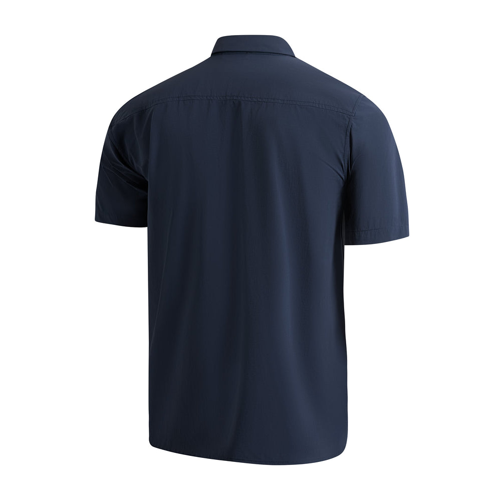 Color:Navy-Florence Airtex Expedition Short Sleeve Shirt -alt