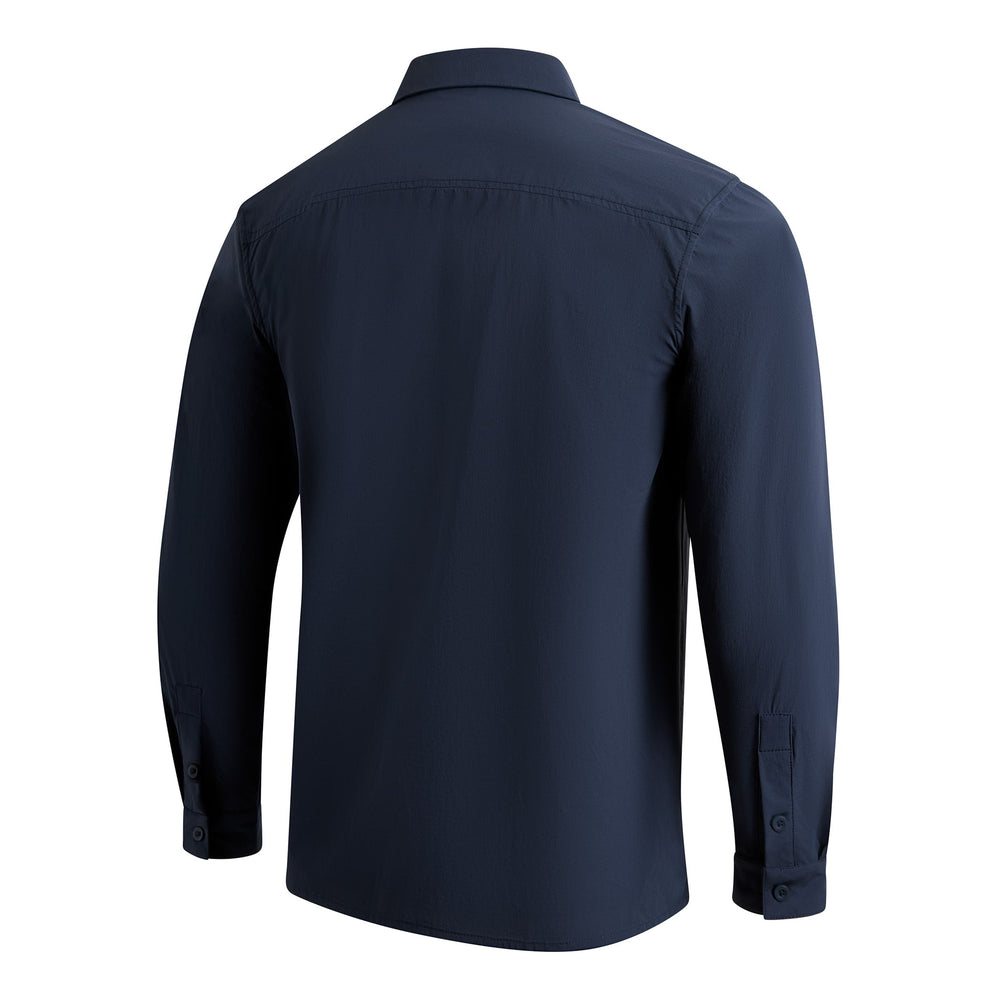Color:Navy-Florence Airtex Expedition Long Sleeve Shirt -alt