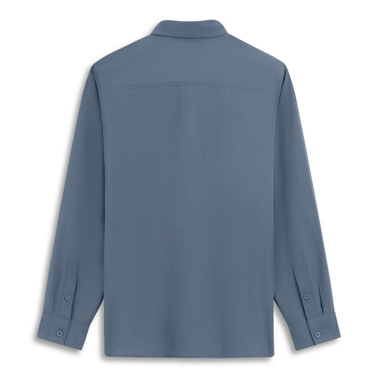 Color:Storm-Florence Airtex Expedition Long Sleeve Shirt