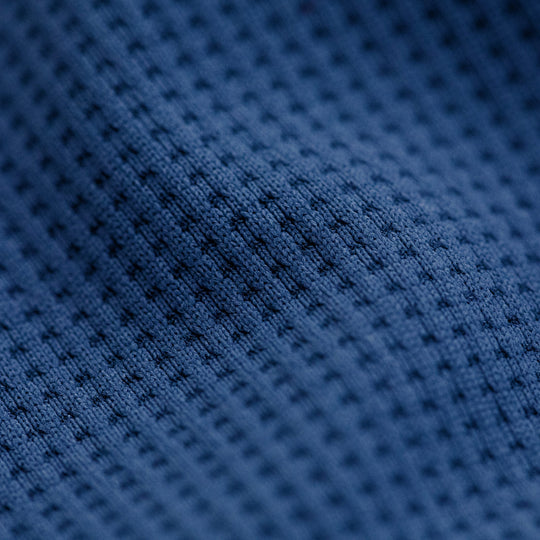 Color:Dark Navy-Florence Airtex Long Sleeve Shirt