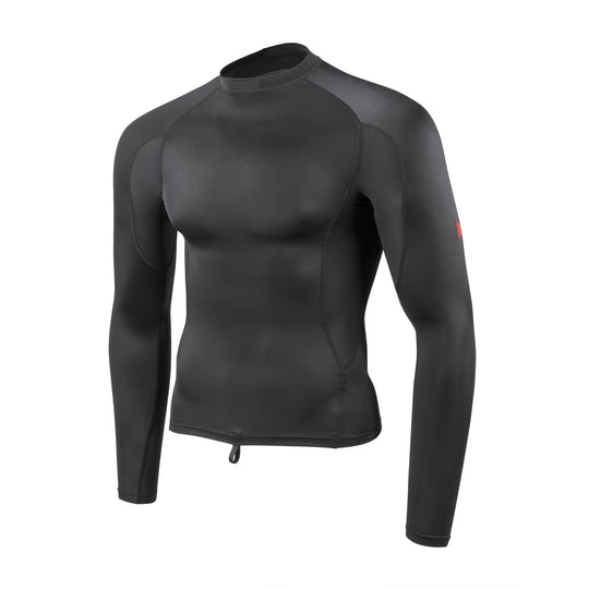 Color:Black-Florence Windshield Long Sleeve Rashguard