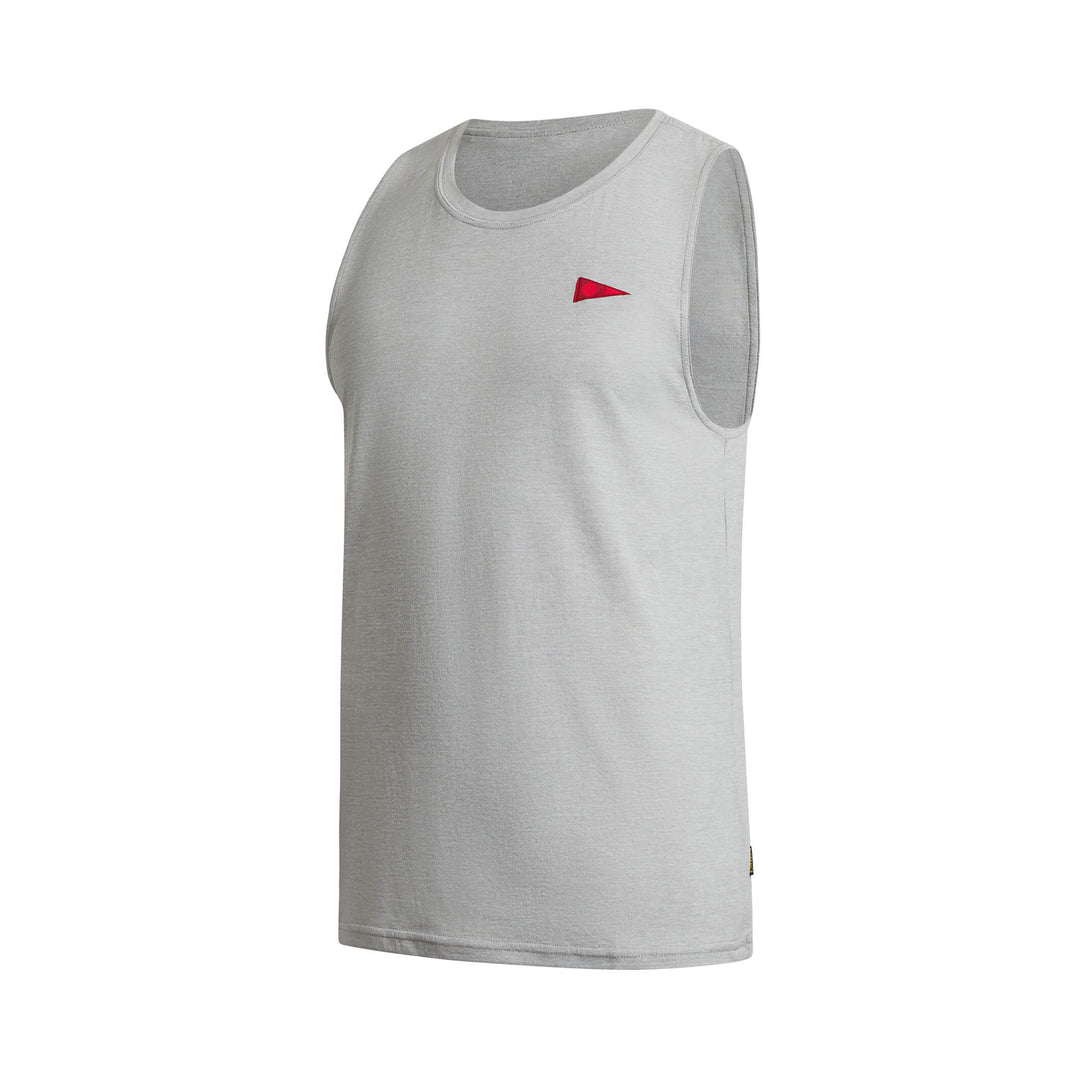 Color:Light Heather Grey-Florence Airtex Tank