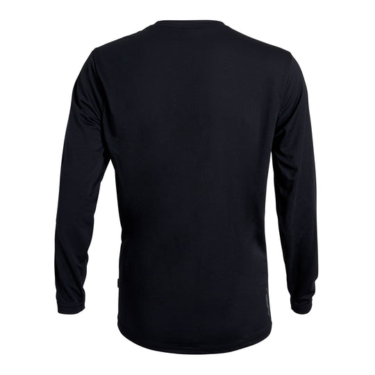 Color:Black-Florence Airtex Long Sleeve Shirt 