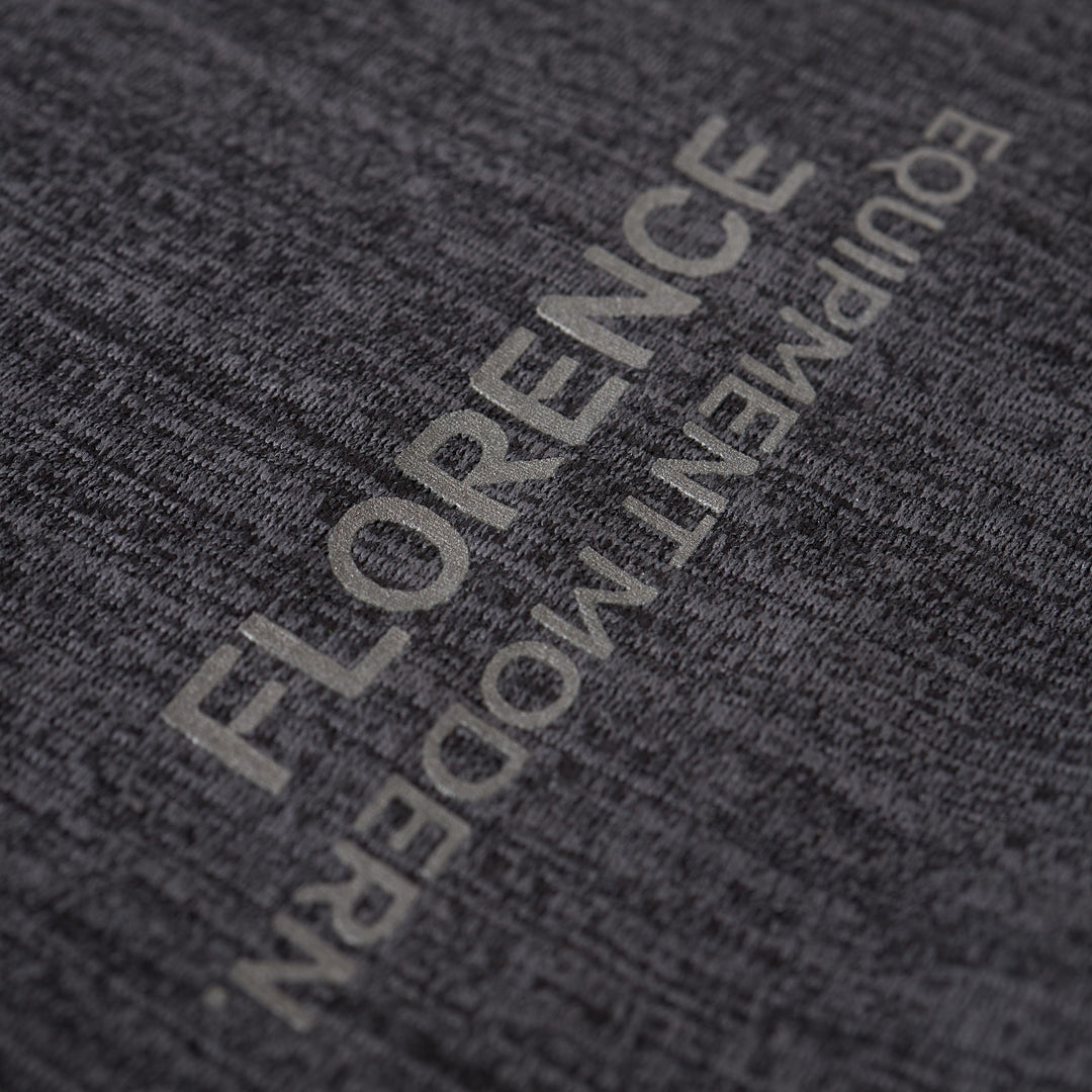 Color:Heather Charcoal-Florence Airtex Long Sleeve Shirt