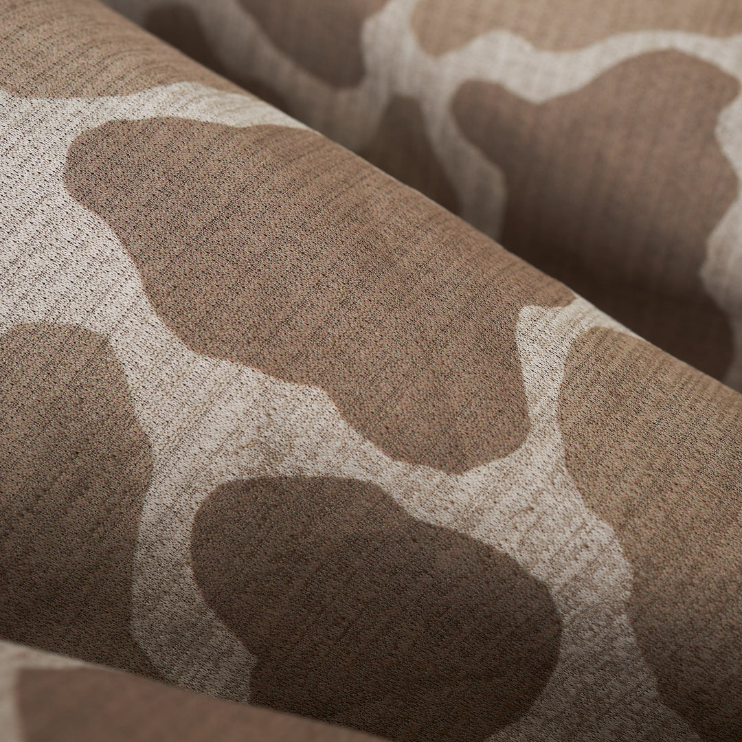 Color:Heather Tan Camo-Florence Airtex Long Sleeve Shirt