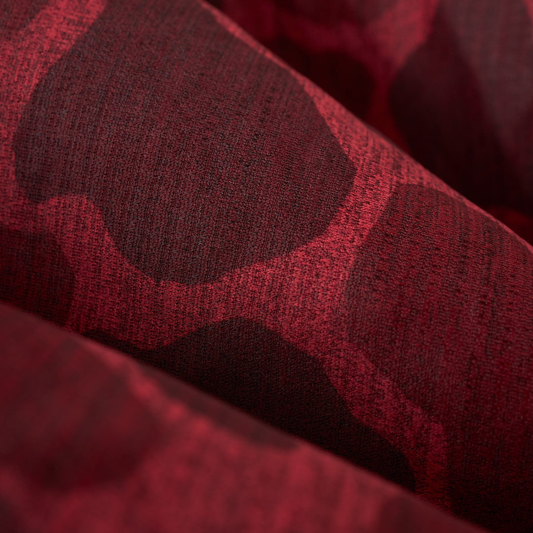 Color:Heather Maroon Camo-Florence Airtex Long Sleeve Hooded Shirt