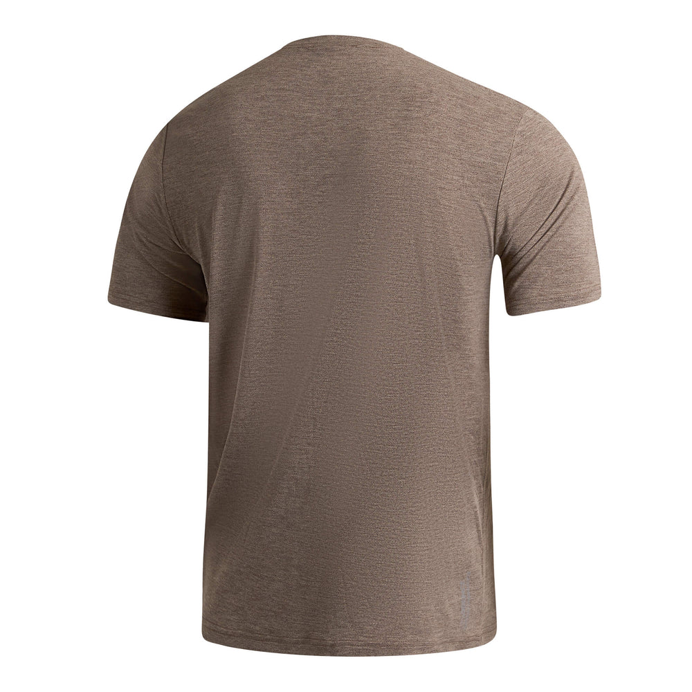 Color:Heather Pumice-Florence Airtex Short Sleeve Shirt -alt