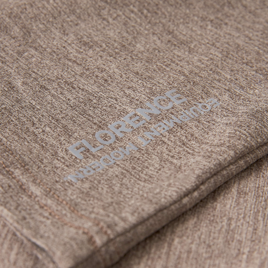 Color:Heather Pumice-Florence Airtex Short Sleeve Shirt