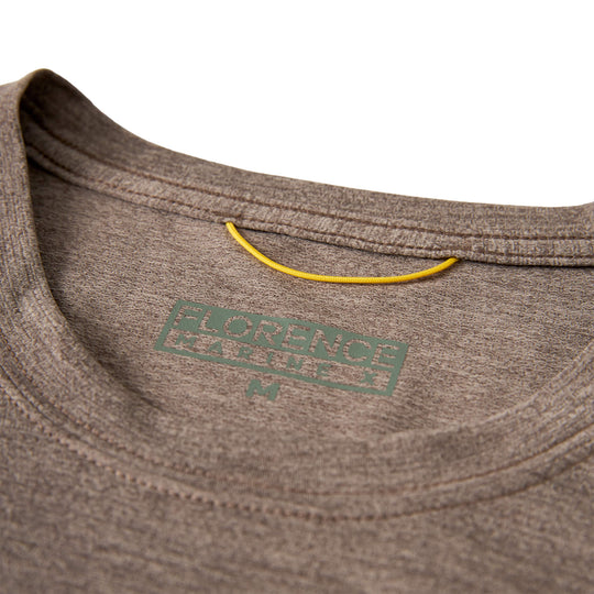 Color:Heather Pumice-Florence Airtex Short Sleeve Shirt