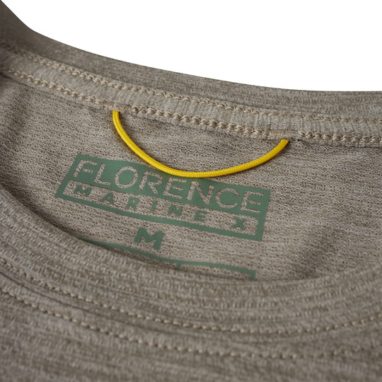 Color:Heather Vintage Khaki-Florence Airtex Short Sleeve Shirt