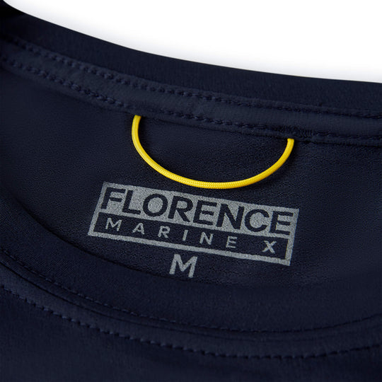 Color:Navy-Florence Airtex Short Sleeve Shirt