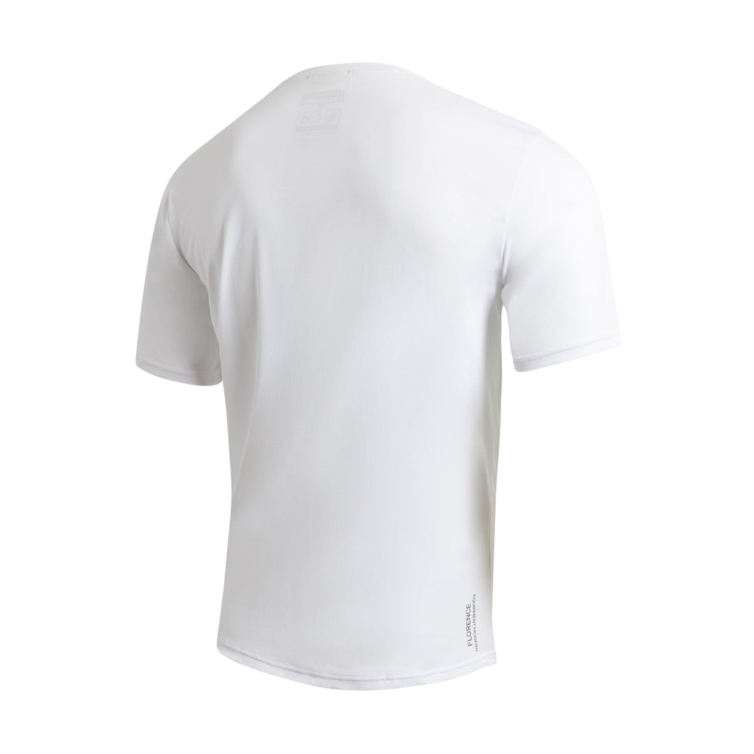 Color:White-Florence Airtex Short Sleeve Shirt 