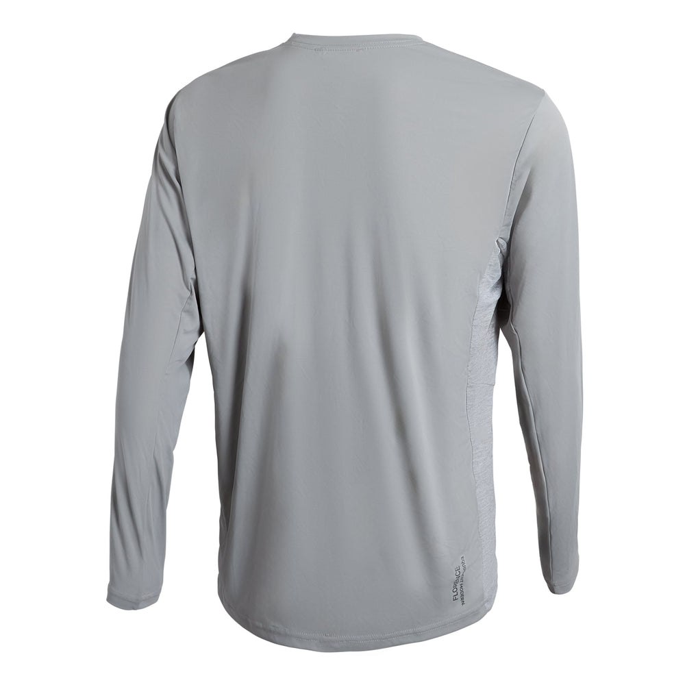 Color:Light Grey-Florence Sun Pro Logo Long Sleeve UPF Shirt -alt