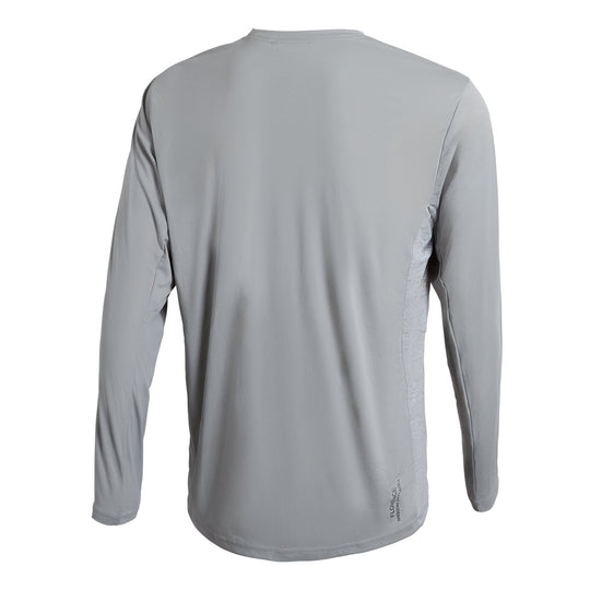 Color:Light Grey-Florence Sun Pro Logo Long Sleeve UPF Shirt -alt