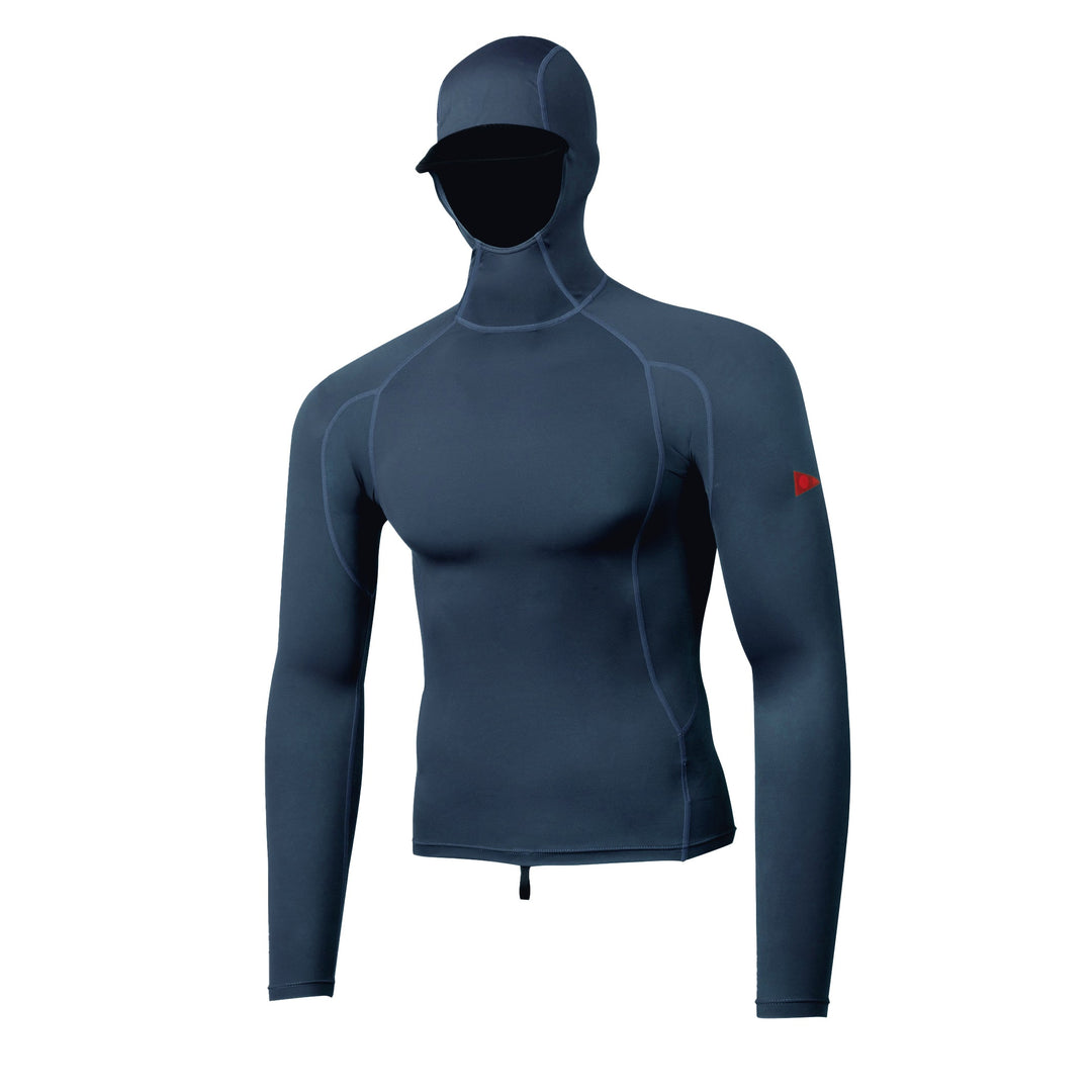 Color:Dark Navy-Florence Marine X Long Sleeve Hooded Rashguard