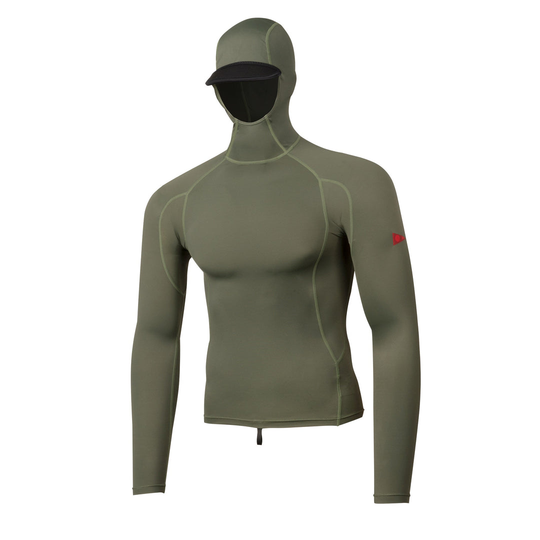 Color:Thyme-Florence Marine X Long Sleeve Hooded Rashguard