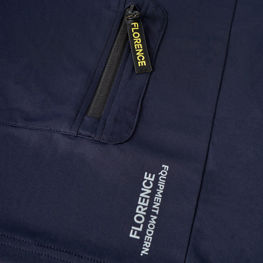 Color:Department Navy-Florence Sun Pro LS Hooded Max UPF Shirt