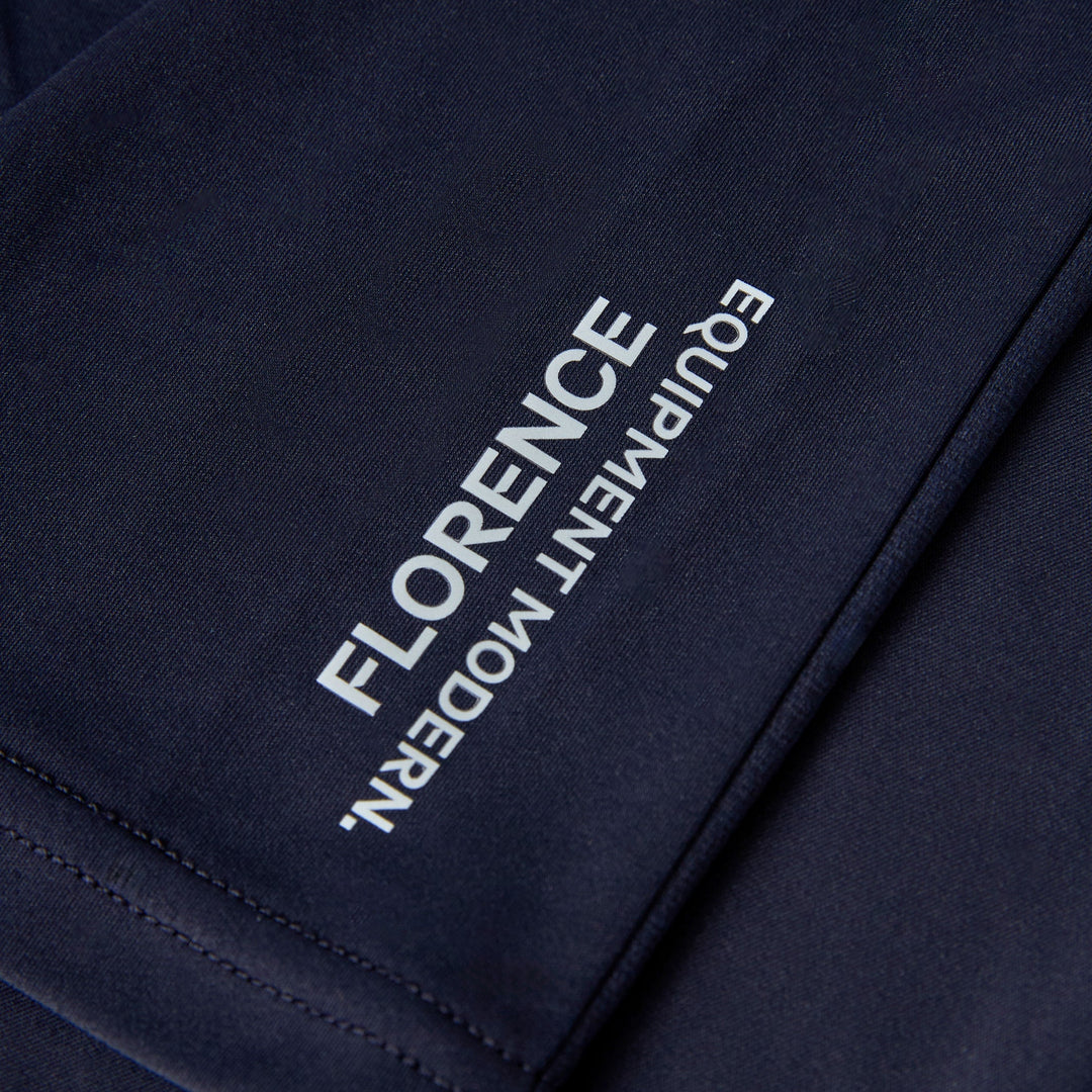 Color:Department Navy-Florence Sun Pro Long Sleeve Crossover Hooded UPF Shirt
