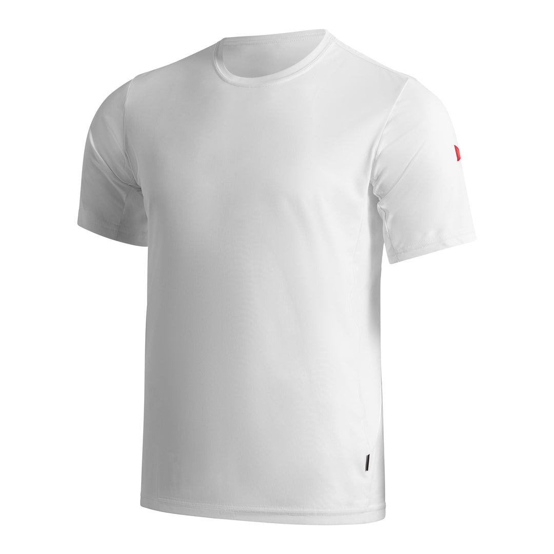 Color:White-Florence Sun Pro Short Sleeve UPF Surf Shirt