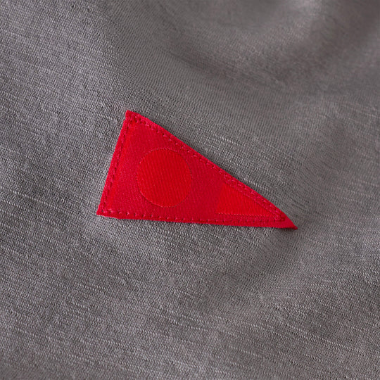 Color:Cement-Merino Wool Short Sleeve Shirt