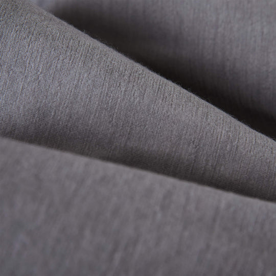 Color:Cement-Merino Wool Short Sleeve Shirt