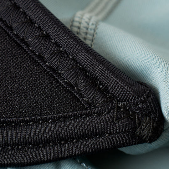 Color:Light Sea Blue-Windshield Long Sleeve Hooded Rashguard 2.0