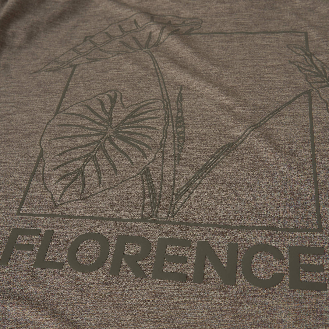 Color:Heather Pumice-Florence x Sig Zane Kalo Airtex Long Sleeve Hooded Shirt