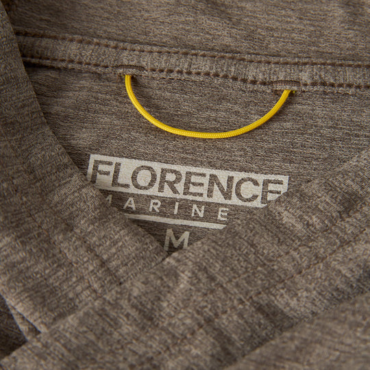 Color:Heather Pumice-Florence x Sig Zane Kalo Airtex Long Sleeve Hooded Shirt