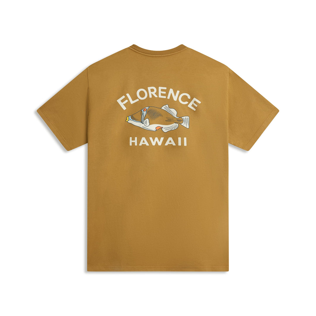 Color:Dark Prado-Florence State Fish T-Shirt -alt