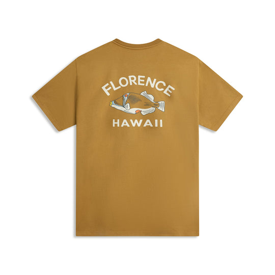 Color:Dark Prado-Florence State Fish T-Shirt -alt