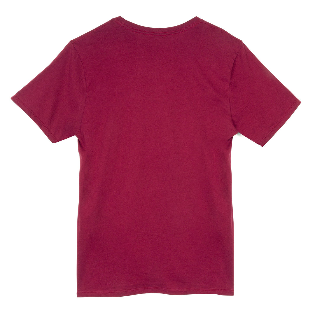 Color:Maroon-Florence Logo Shirt-alt