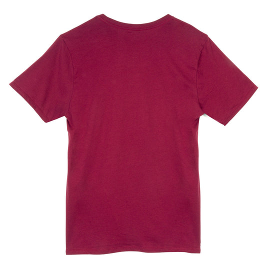Color:Maroon-Florence Logo Shirt-alt