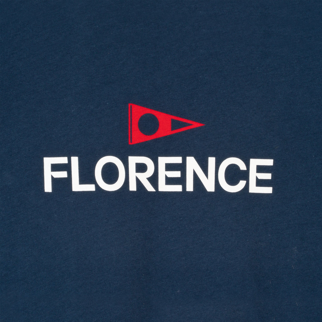 Color:Navy-Florence Logo Shirt
