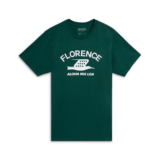 Color:Dark Emerald-Florence Iwa T-Shirt