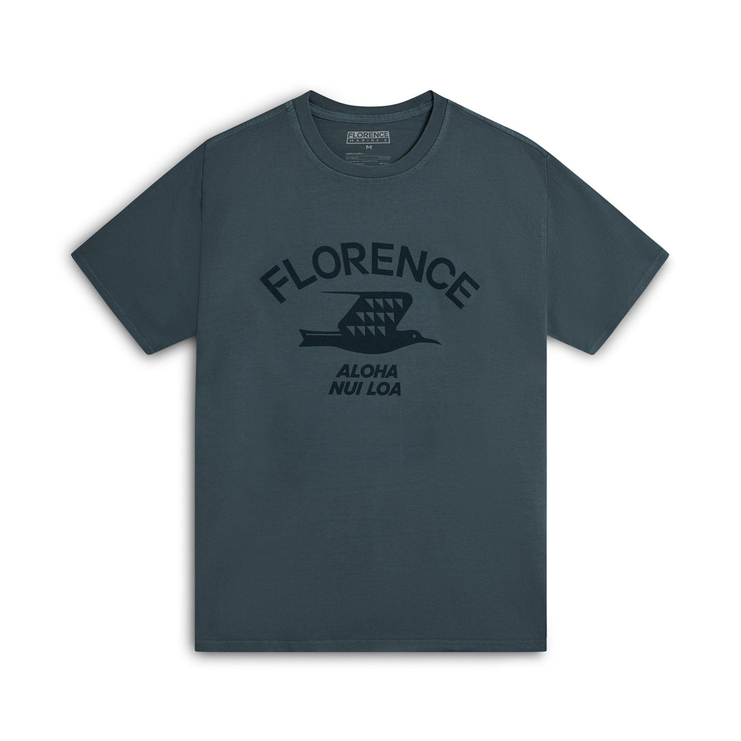 Color:Sea Blue-Florence Iwa T-Shirt