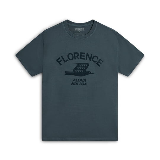 Color:Sea Blue-Florence Iwa T-Shirt