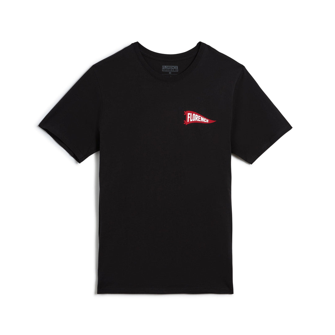 Color:Black-Florence Pennant T-Shirt