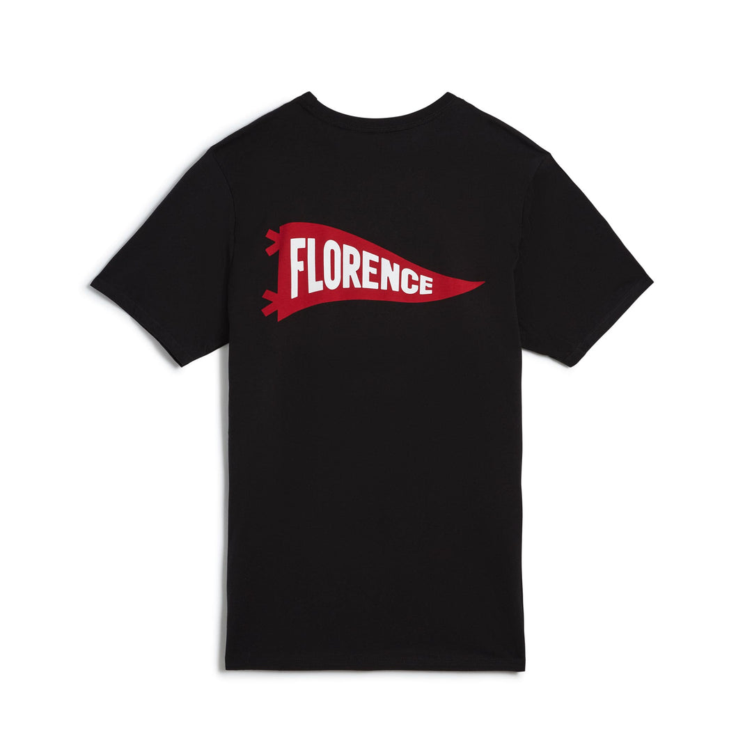 Color:Black-Florence Pennant T-Shirt 
