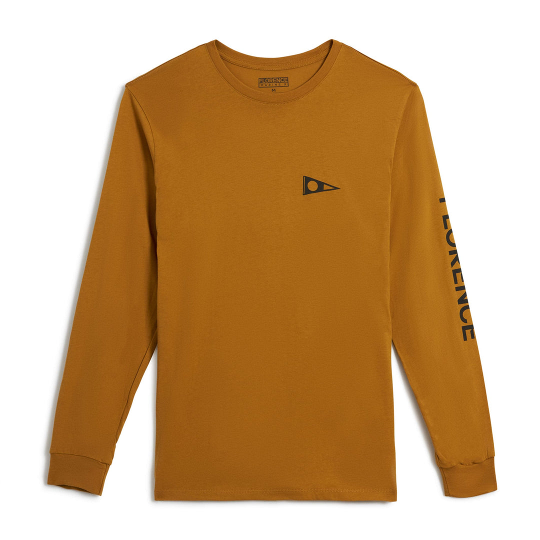 Color:Mustard-Florence Formula Long Sleeve Shirt