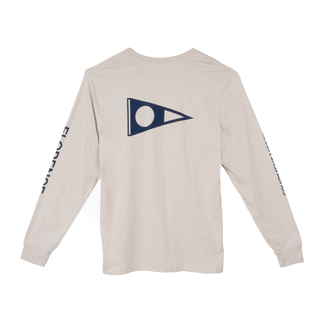 Color:Tan-Florence Formula Long Sleeve Shirt-alt