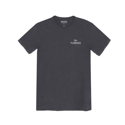 Color:Charcoal-Florence Crew T-Shirt